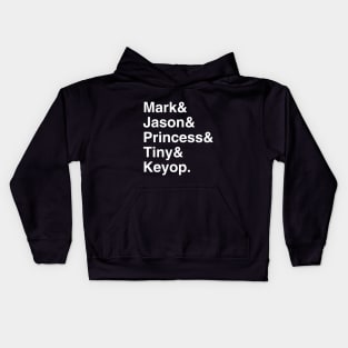 '70s Anime Team List Kids Hoodie